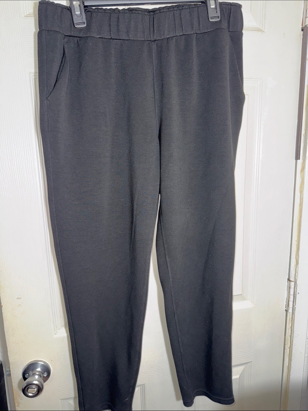 32 Degrees Women's Black Wide-Leg Elastic-Waist Pants